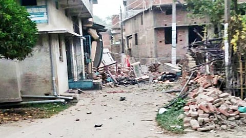 Blast at firecracker factory in Bihar