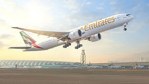 
Airbus A350 on the Kolkata-Dubai route