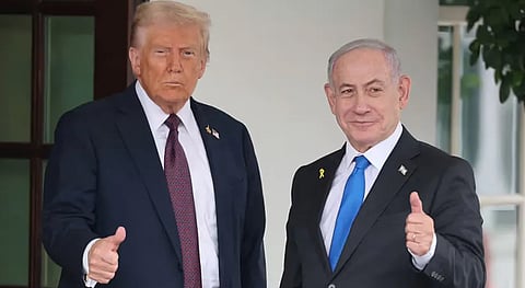 Trump backs Netanyahu in Israeli election