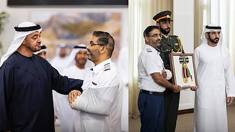 
When Indian pilot Captain Smith Machar was honored