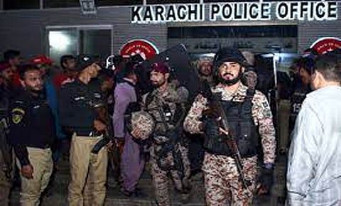 Taliban claim attack on police in Pakistan's Karachi, 7 dead 