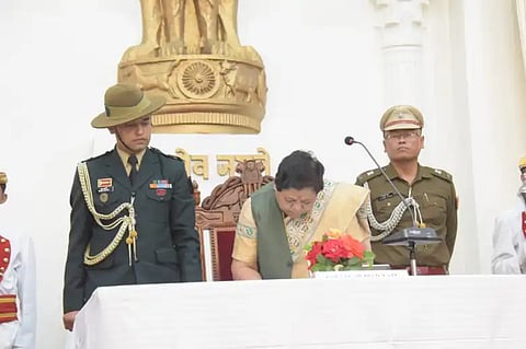 Anusuiya Uikey sworn in as Manipur governor