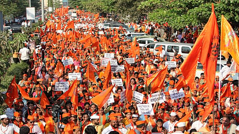 Saffron rally in Navi Mumbai for law against 'love jihad'
