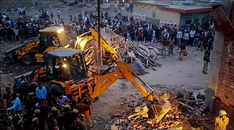 Two labourers killed in Ghaziabad roof collapse