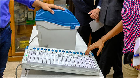 Meghalaya man arrested for sharing video of EVM that showed all votes go to BJP