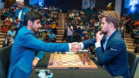 Indian GM Vidit Gujrathi stuns world champion Magnus Carlsen