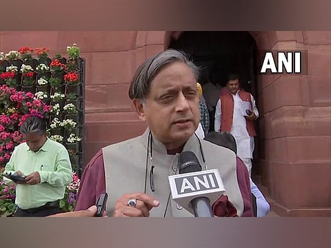 Indian mission vandalism in UK: Tharoor urges govt to take up with host nations security of Indian missions