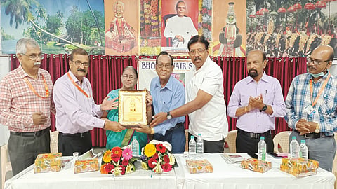 BNS holds farewell meet
for NUK Menon