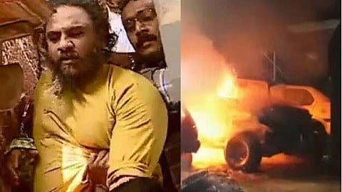 KAAPA accused held for setting vehicles on fire inside police station