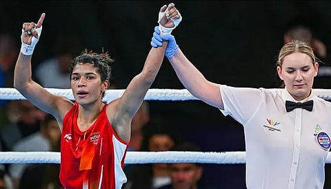 Nikhat Zareen advances to pre-quarterfinals of Women's World Championships 