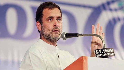 Congress leader Rahul Gandhi