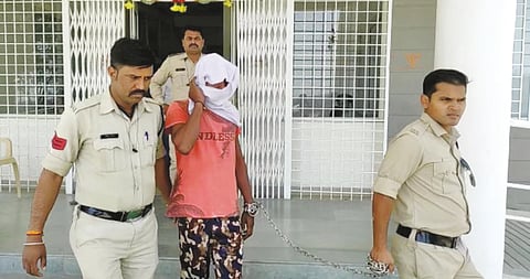 Man held for raping 5-year-old