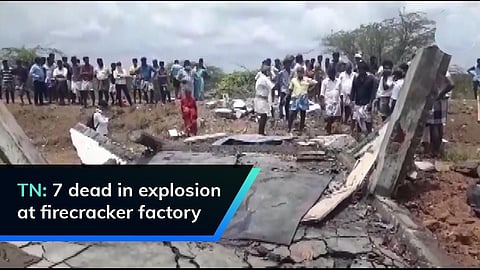 7 workers feared dead in accident at firecracker unit