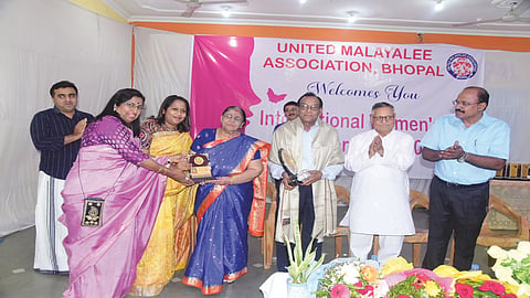 UMA felicitates Bhopal Malayalees on Women’s Day