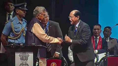 Nagaland: Neiphiu Rio-led cabinet sworn-in 