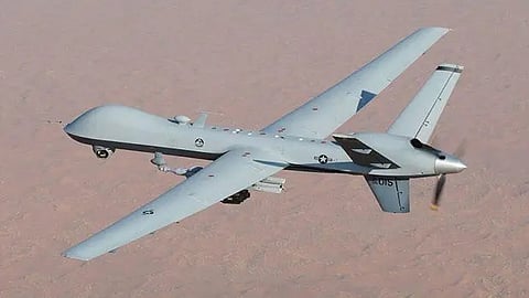 US says Russian warplane hits American drone over Black Sea