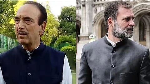 Rahul Gandhi has ties with 'undesirable business', alleges Ghulam Nabi Azad