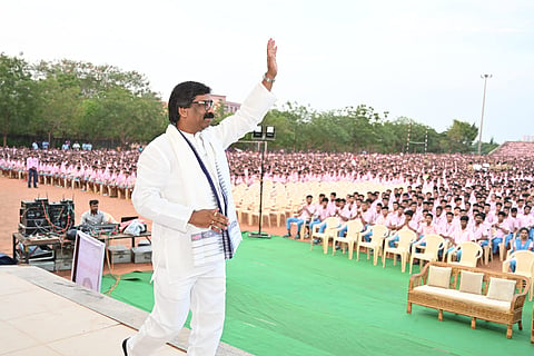  Jharkhand CM Visits KISS