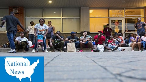 Texas border city struggles with large arrival of migrants