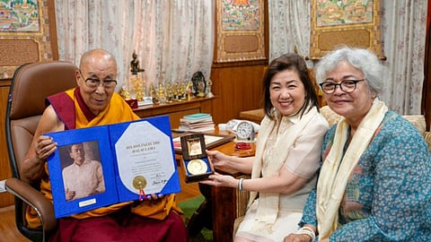 Dalai Lama gets 1959 Ramon Magsaysay Award in person after 64 years