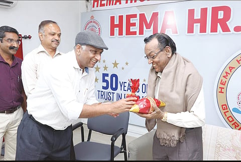 HEMA School holds farewell to NUK Menon