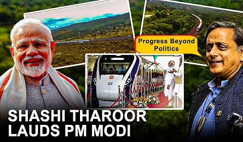 Progress must be beyond politics: Tharoor hails announcement of launch of Kerala's first Vande Bharat