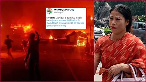 My state Manipur is burning': Mary Kom appeals for help amid violence