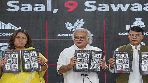 9 years of Modi govt: Congress asks PM nine questions