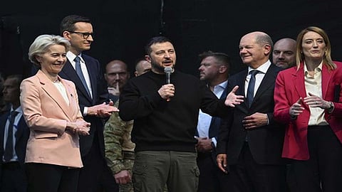 Zelenskyy says he will visit UK on European tour seeking military aid