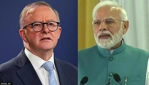 PM Narendra Modi and Australian PM Anthony Albanese