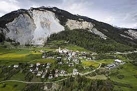 Stragglers pack up as Swiss village is evacuated under rockslide threat