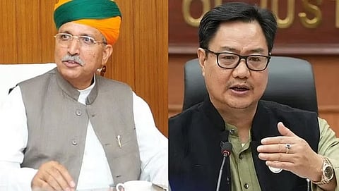 Cabinet rejig: Arjun Ram Meghwal replaces Kiren Rijiju as law minister