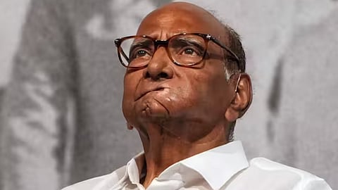 Stepping down as NCP chief, says Pawar; party leaders, workers implore him to continue