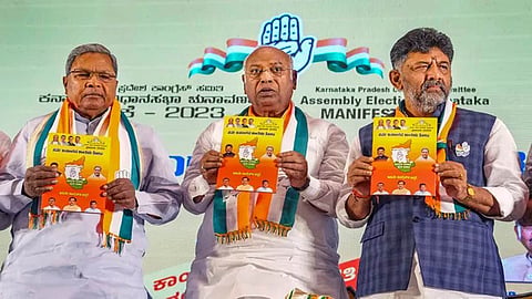 Five Congress 'guarantees' in Karnataka may cost state exchequer Rs 50,000 crore