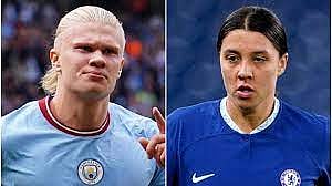 Erling Haaland, Sam Kerr win Football Writers' Association awards