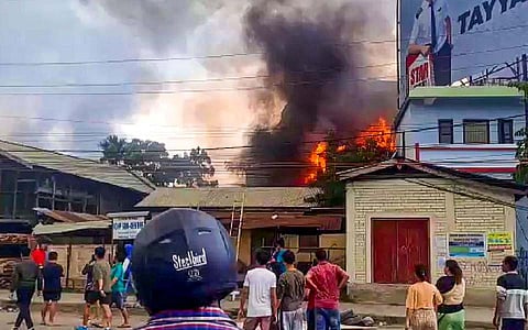 Two houses torched in fresh violence in Manipur 