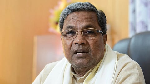 Karnataka Chief Minister Siddaramaiah.