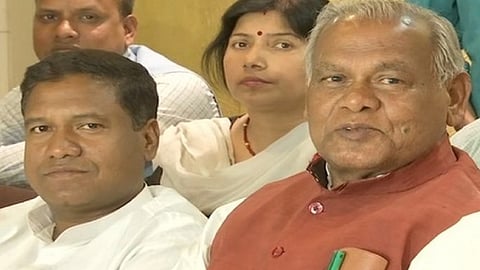 Split in Mahagathbandhan before opposition meet;  Jitan Manjhi's son resigns from Nitish cabinet