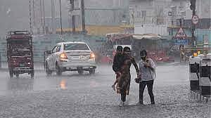 Rains lashed several parts of Delhi 