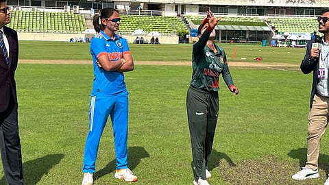 Bangladesh skipper Nigar Sultana won the toss and elected to bowl first 