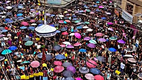 Thousands of people demonstrate across Mizoram over Manipur violence, CM also joins