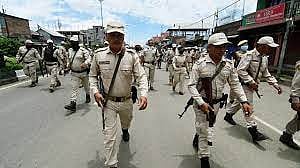 Manipur Police team