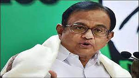 Congress leader P Chidambaram