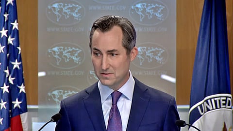 US State Department's Spokesperson Matthew Miller