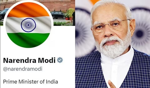 PM Modi changes social media DP to tricolour, urges people to do same