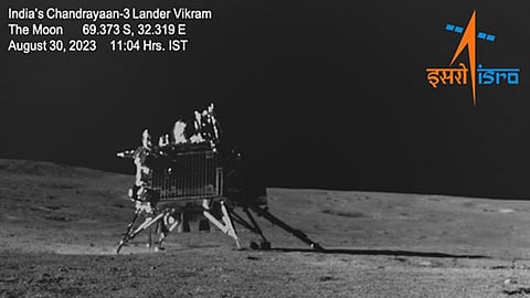 Vikram lander records natural event on lunar surface, says ISRO