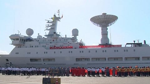 Sri Lanka 'processing' China's request for research ship docking that may raise security concerns in India