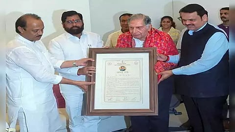 Ratan Tata conferred with ‘Udyog Ratna' award
