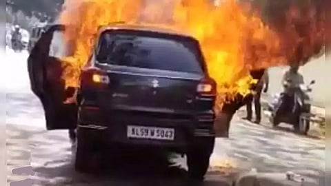 Car explosion in Kerala
