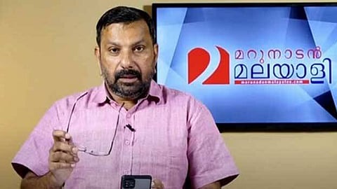Shajan Skaria, owner of YouTube news channel Marunadan Malayali
